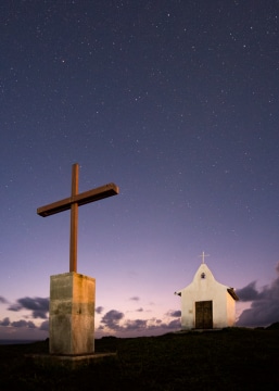 Cross, Stars, Chapel